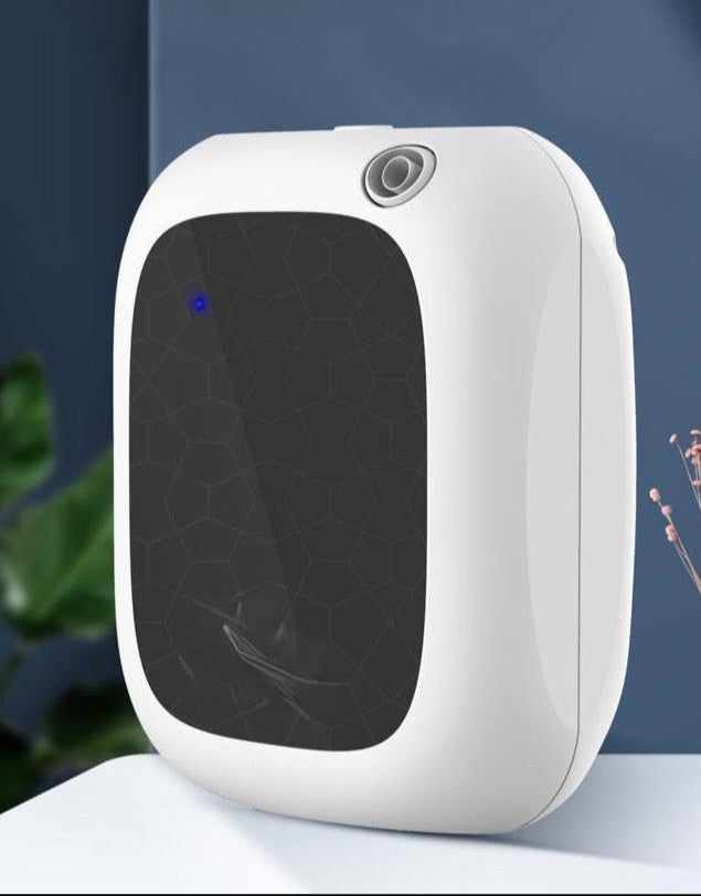 Difuzor X200 cu posibilitate de montat pe perete sau poziționat pe mobila. Disponibil pe alb.
