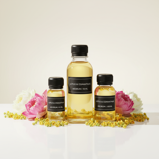 Lotus and Osmantus Oil - Light Background