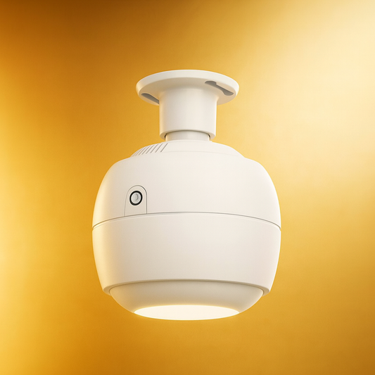 Difuzor electric de arome  cu mod de instalare în tavan